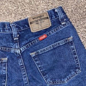 Wrangler Blue Straight Leg Jeans